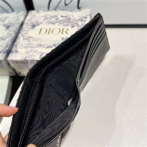 dior mens bifold wallet|christian dior wallets men's.